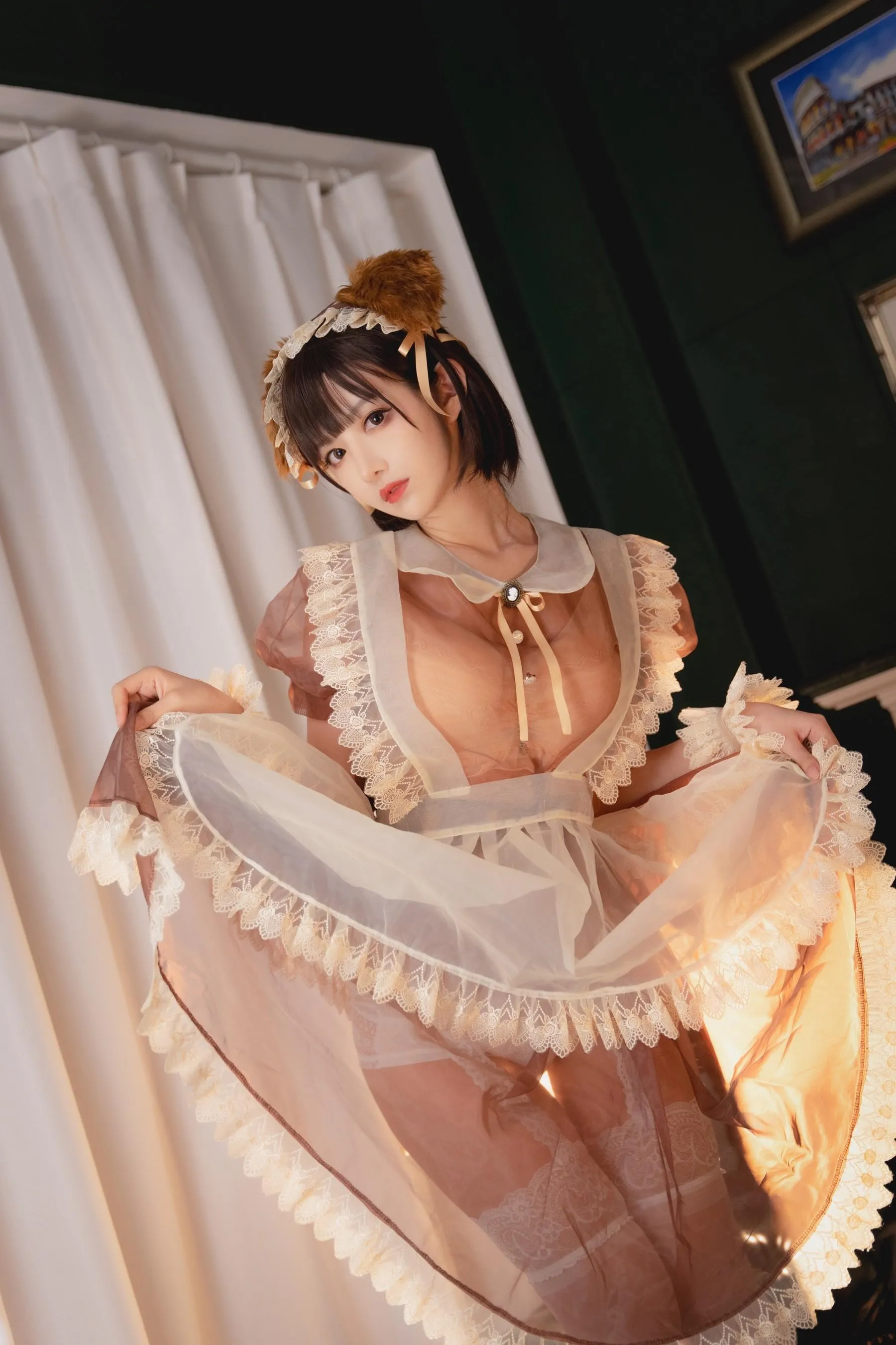 Shika小鹿鹿 – NO.77 透明女仆 [23P]插图1